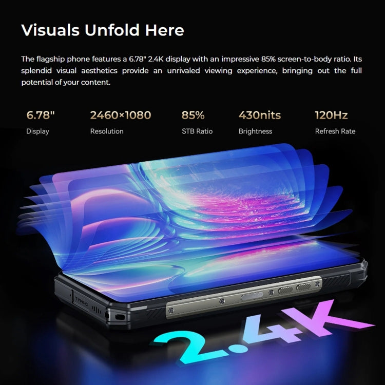 Oukitel WP30 Pro 5G, IP68/IP69K, 108MP Camera, 11000mAh, 6.78 inch + 1.8 inch MediaTek Dimensity 8050 Octa-core 3.0GHz, NFC, OTG, Network: 5G, WP30 Pro 5G 12GB+512GB Oukitel WP30 Pro 5G, IP68/IP69K, 108MP Camera, 11000mAh, 6.78 inch + 1.8 inch MediaTek Dimensity 8050 Octa-core 3.0GHz, NFC, OTG, Network: 5G, WP30 Pro 5G 12GB+512GB